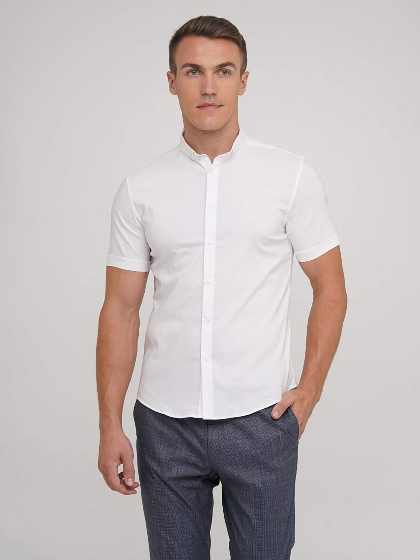 Сорочка Trend Collection модель TC2329WhiteRBSHKMN Фото