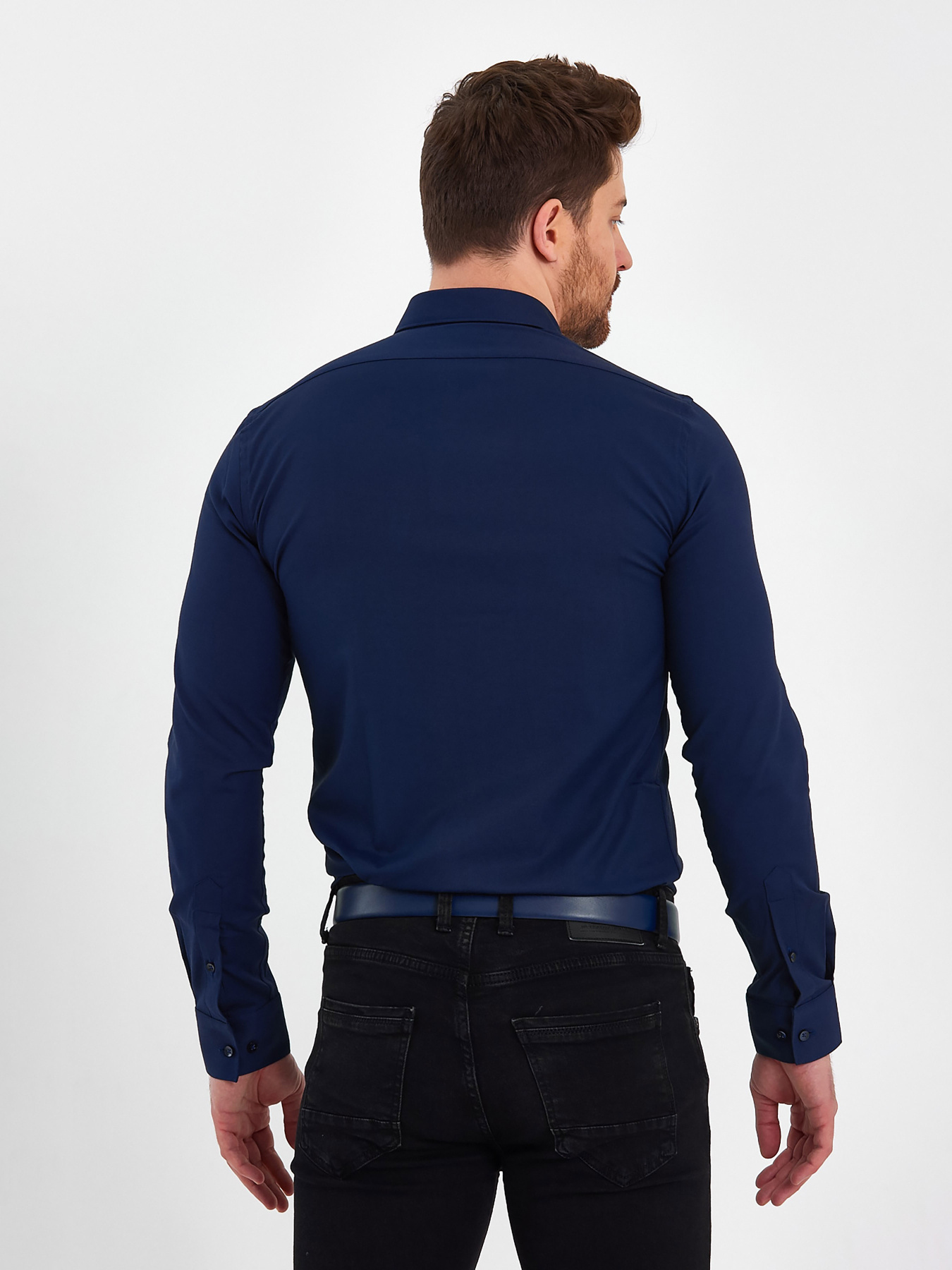 Сорочка Trend Collection модель TC2000BlueRBSHKMN Фото