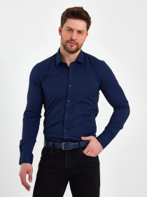 Сорочка Trend Collection модель TC2000BlueRBSHKMN Фото