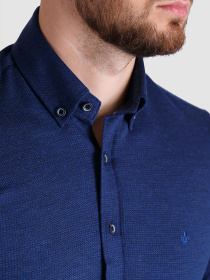 Сорочка повсякденна Trend Collection модель TC1524DarkBlueRBSHKMN Фото