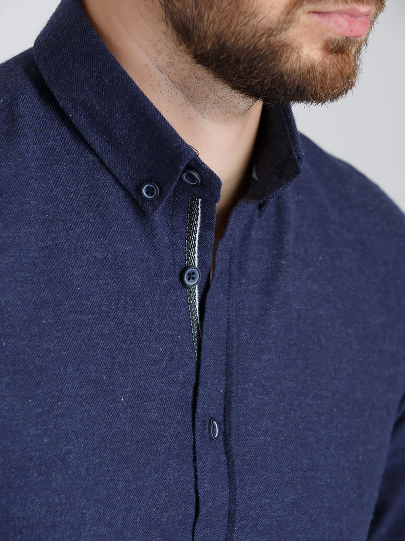 Сорочка Trend Collection модель TC1470DarkBlueRBSHKMN Фото