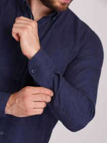 Рубашка повседневная Trend Collection модель TC1470DarkBlueRBSHKMN Фото