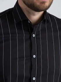 Сорочка повсякденна Trend Collection модель TC1425BlackRBSHKMN Фото