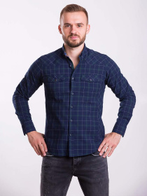 Рубашка Trend Collection модель TC1151BlueRBSHKMN Фото