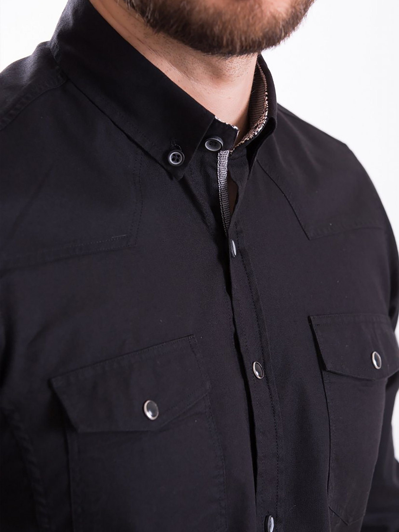 Рубашка Trend Collection модель TC1150BlackRBSHKMN Фото