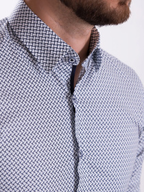 Сорочка Trend Collection модель TC1125WhiteRBSHKMN Фото