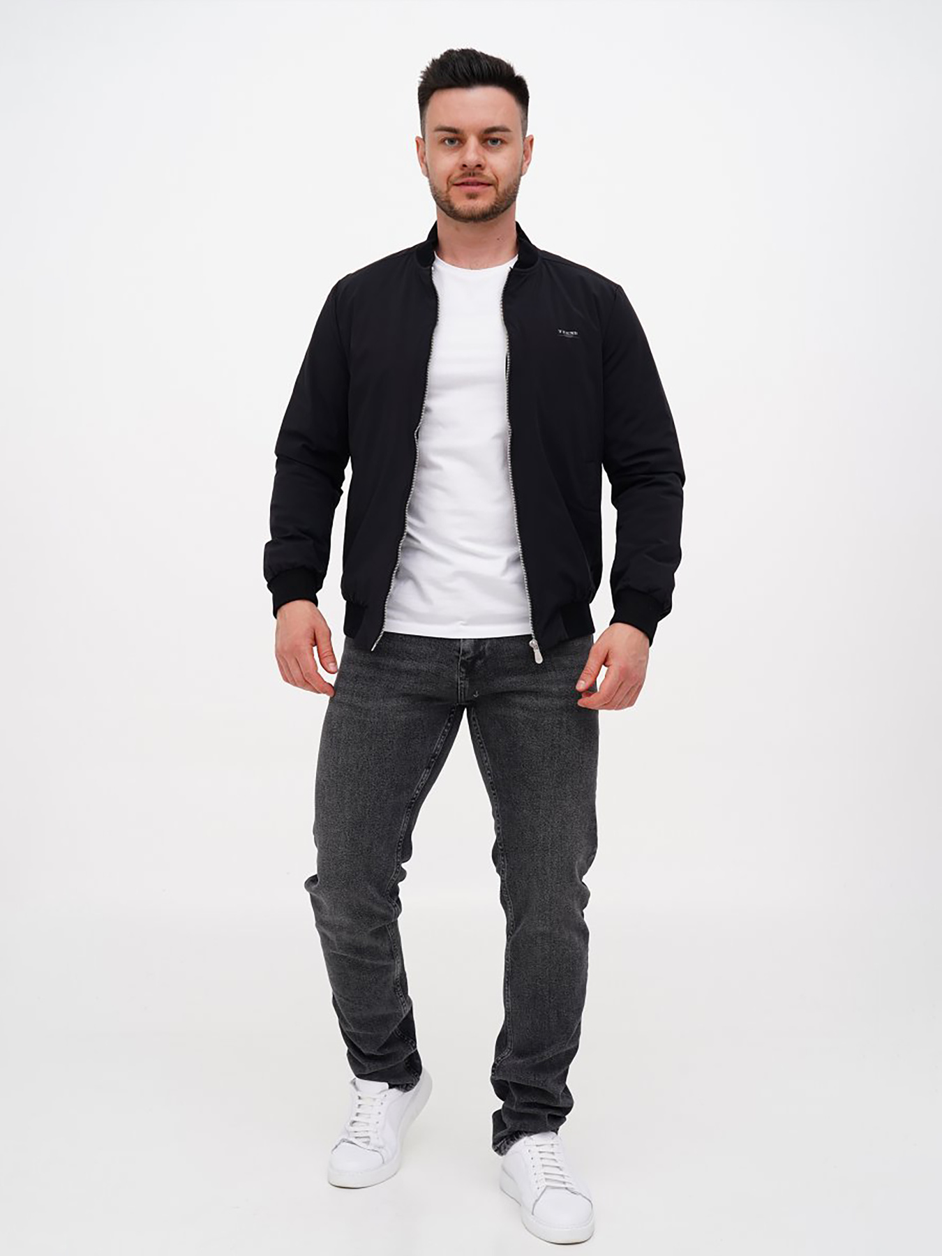 Бомбер Trend Collection модель TC11413BlackBMBRMN Фото