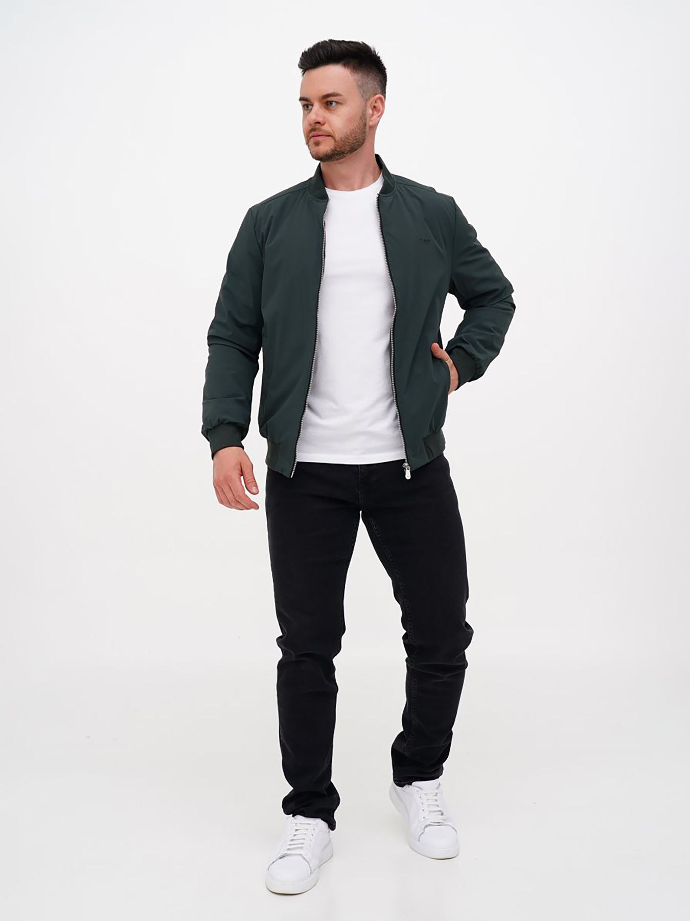 Бомбер Trend Collection модель TC11412EmeraldBMBRMN Фото