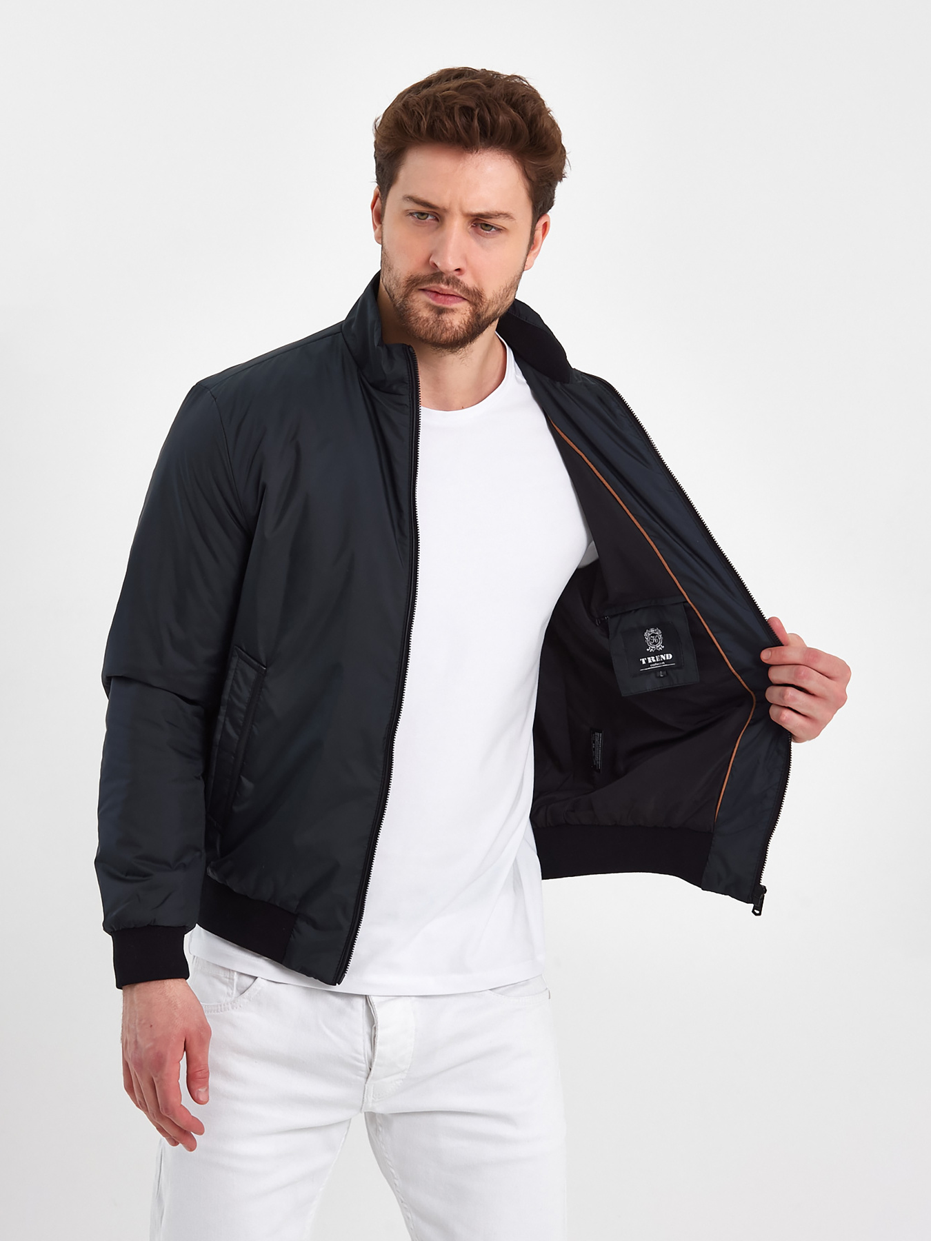 Бомбер Trend Collection модель TC7800DarkBlueBMBRMN Фото