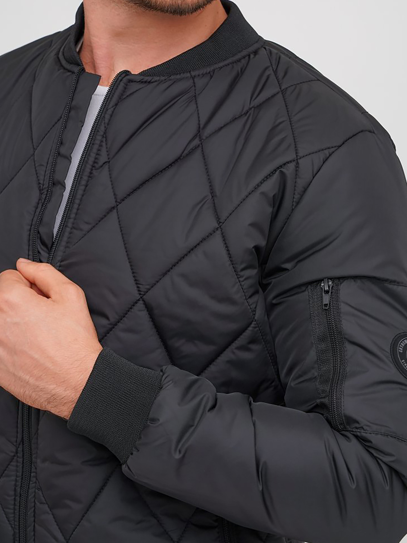 Бомбер Trend Collection модель TC6756BlackBMBRMN Фото