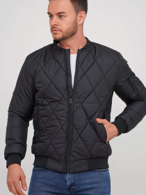 Бомбер Trend Collection модель TC6756BlackBMBRMN Фото