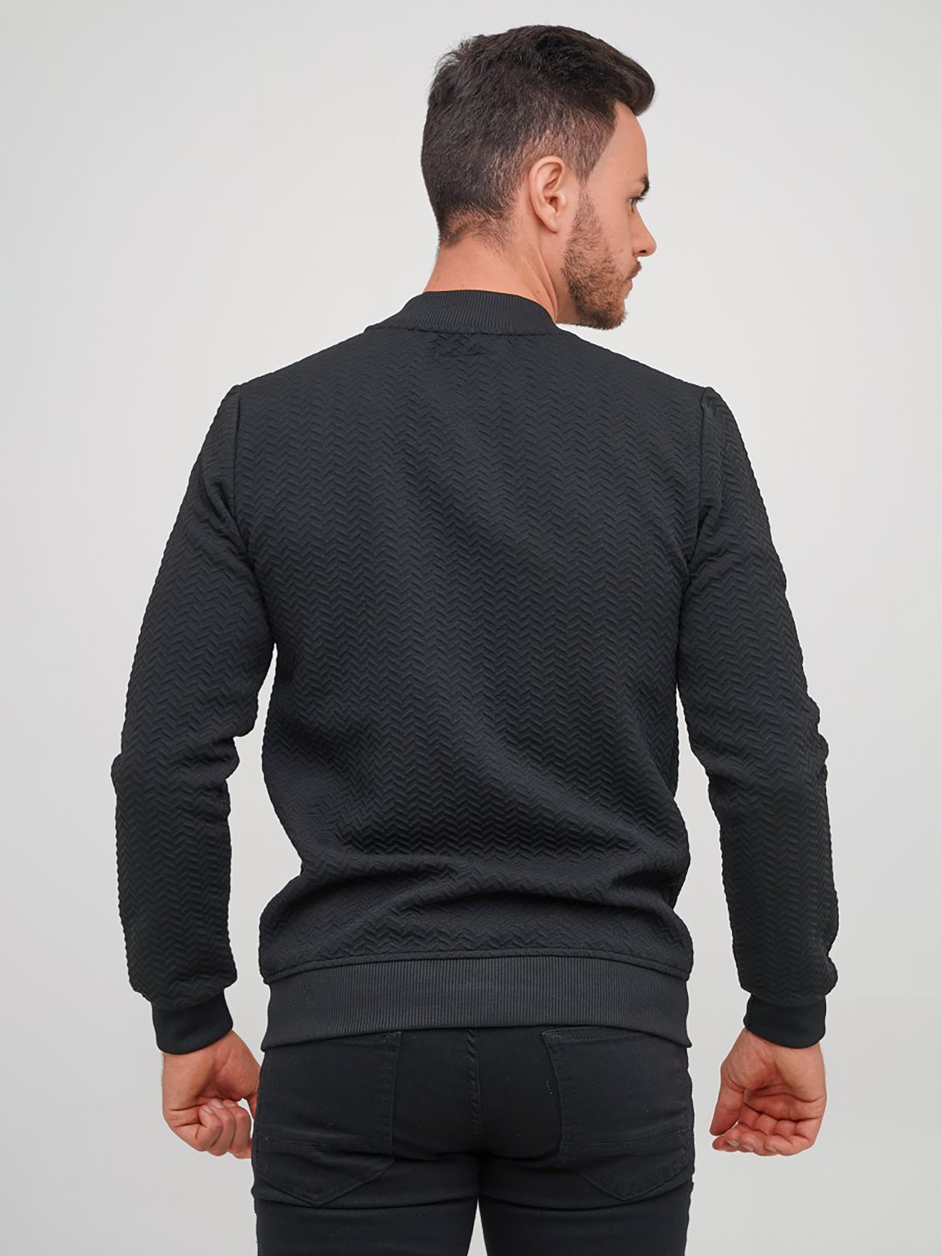 Бомбер Trend Collection модель TC6601BlackBMBRMN Фото