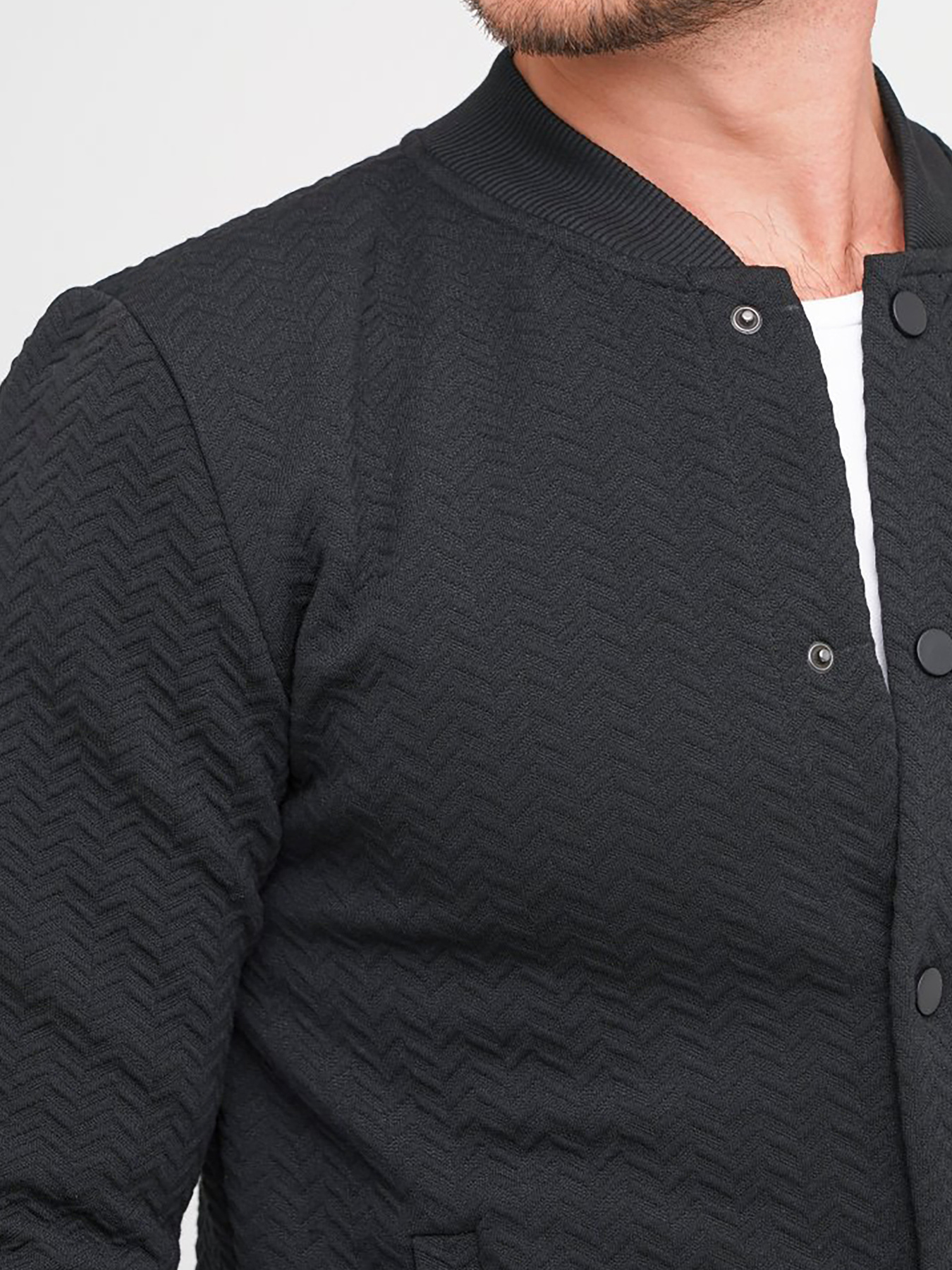 Бомбер Trend Collection модель TC6601BlackBMBRMN Бомбер Trend Collection модель TC6601BlackBMBRMN Фото