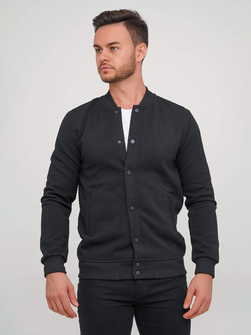 Бомбер Trend Collection модель TC6601BlackBMBRMN Фото