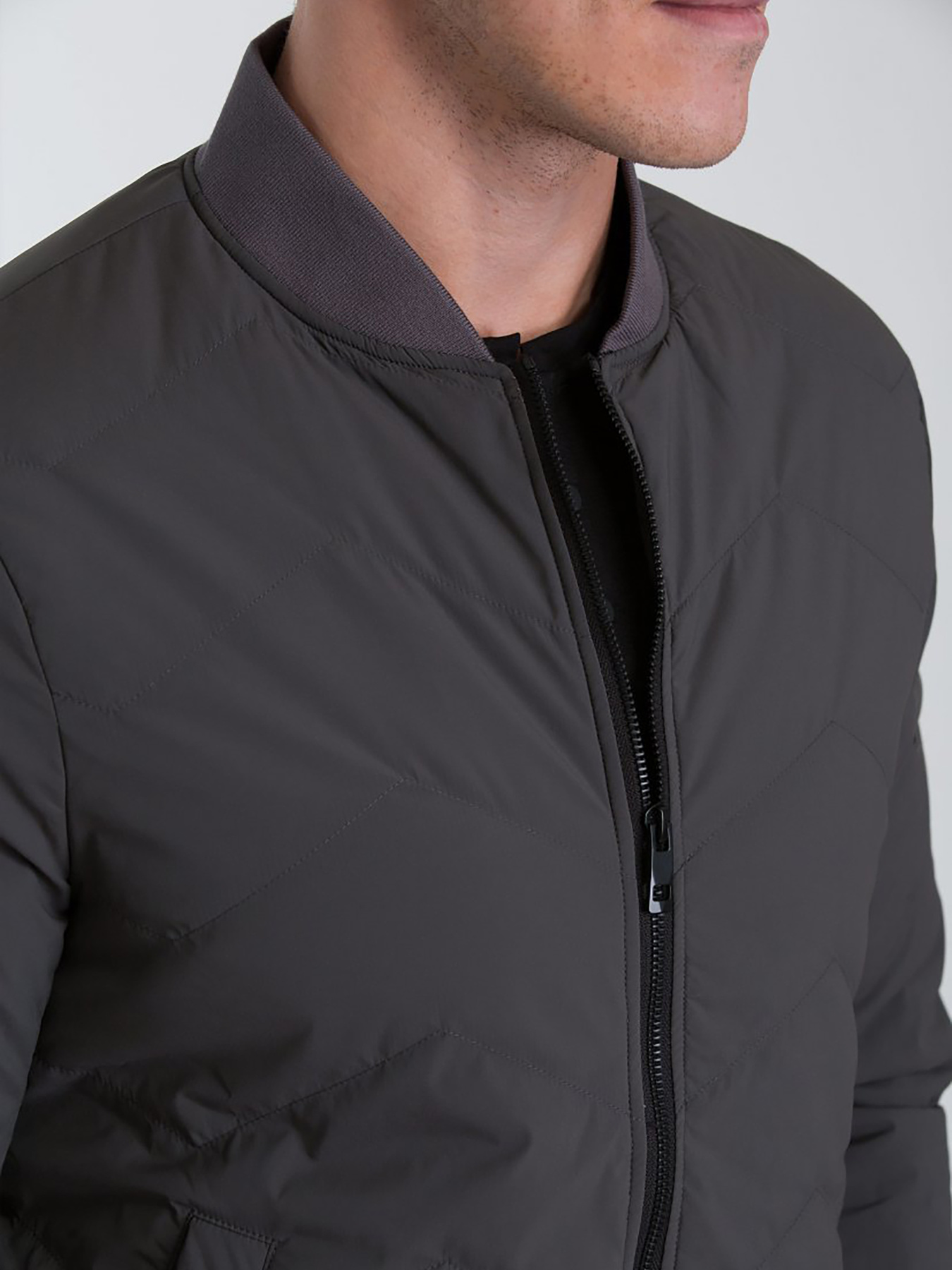 Бомбер Trend Collection модель TC3109GreyBMBRMN Бомбер Trend Collection модель TC3109GreyBMBRMN Фото