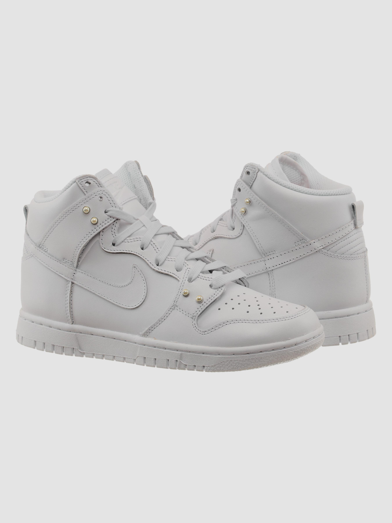Кроссовки повседневные NIKE Dunk High Pearl модель DM7607-100 Кроссовки повседневные NIKE Dunk High Pearl модель DM7607-100 Фото