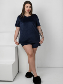 Домашний костюм N.EL модель 1752-53_syniy Фото