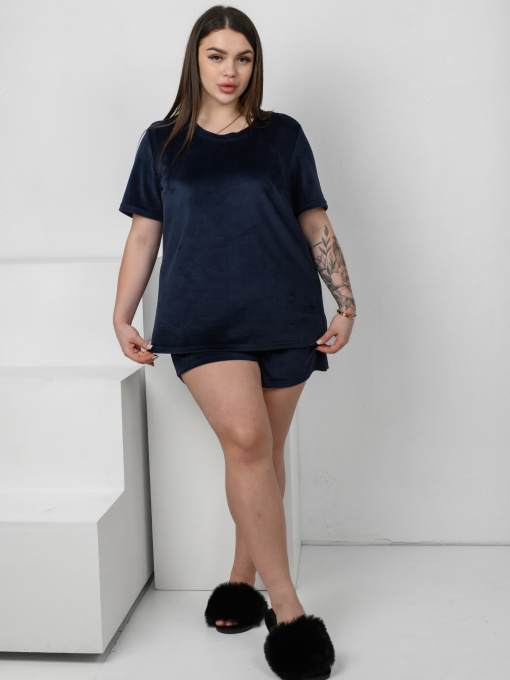 Домашний костюм N.EL модель 1752-53_syniy Фото