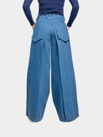 Широкие джинсы Авіація Галичини модель 00-004523-1 Фото