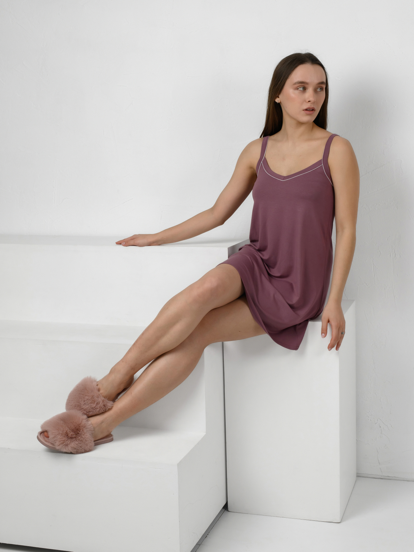 Нічна сорочка N.EL модель 1620-92_lil Фото