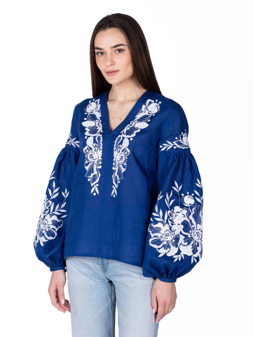 Вышиванки Едельвіка модель 44-22-00blue Фото