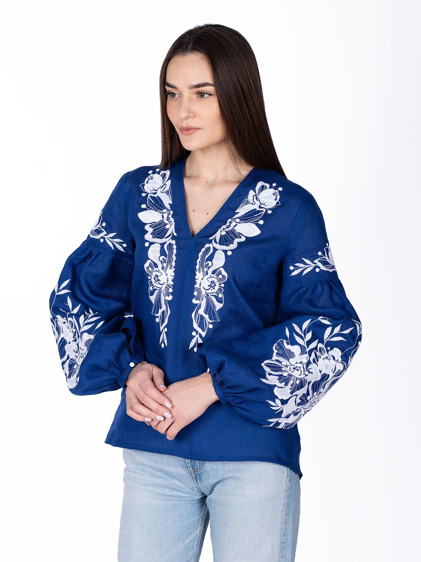 Вышиванки Едельвіка модель 44-22-00blue Фото