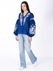 Вышиванки Едельвіка модель 44-22-00blue Фото