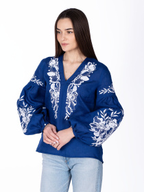 Вышиванки Едельвіка модель 44-22-00blue Фото