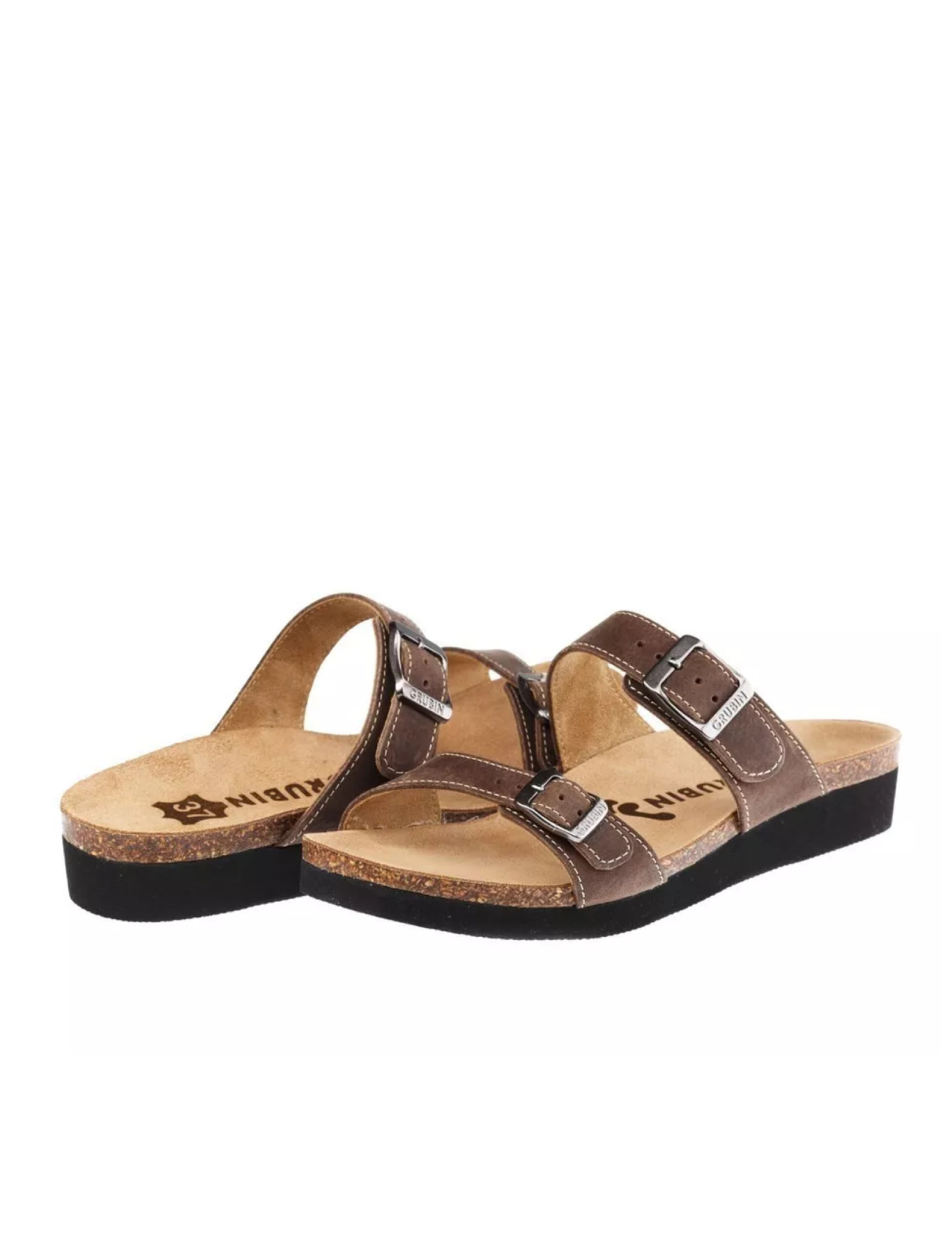 Шлепанцы Grubin модель gr-266361_brown Фото