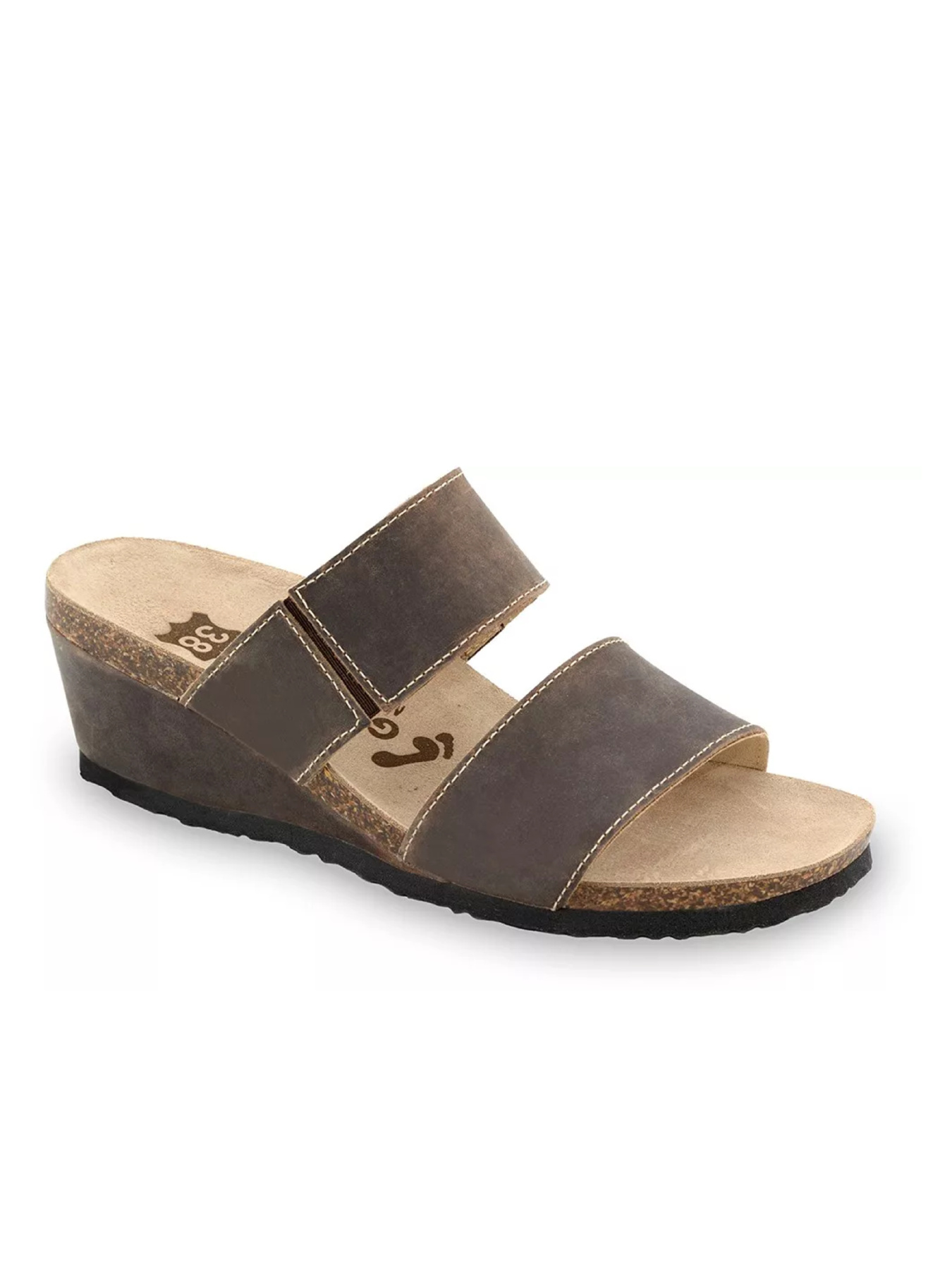 Шлепанцы Grubin модель gr-258361_brown Фото