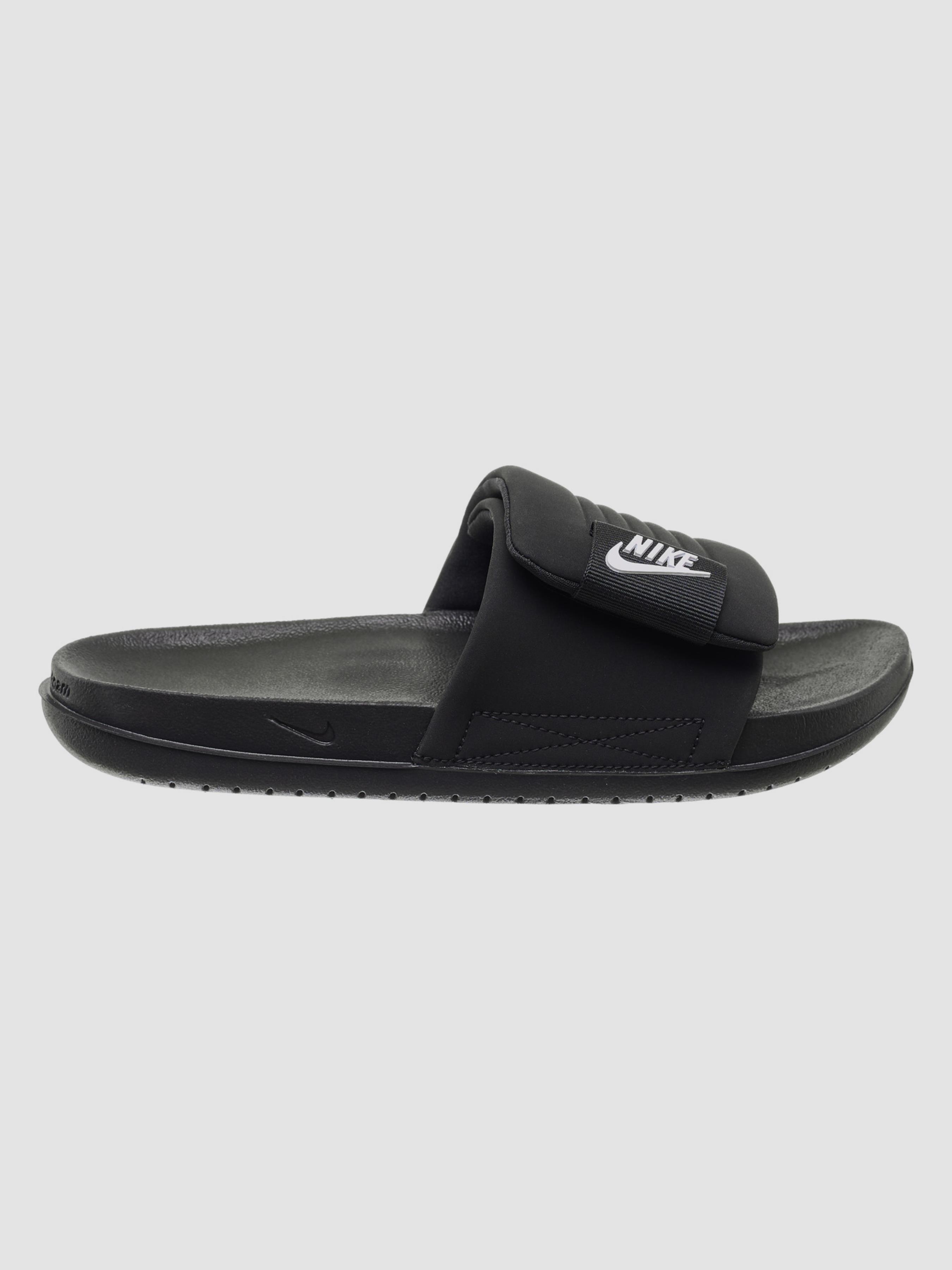Чоловічі Капці NIKE Offcourt (DQ9624-001) колір чорний, матеріал гума NIKE - купити в Україні