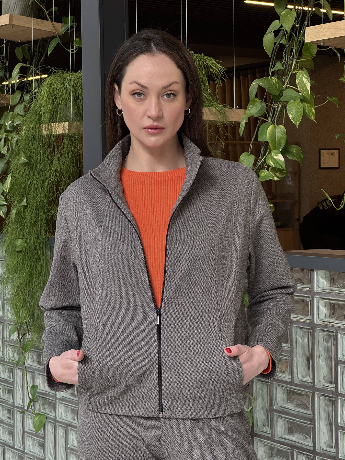 Бомбер CAT ORANGE модель 3359 Фото