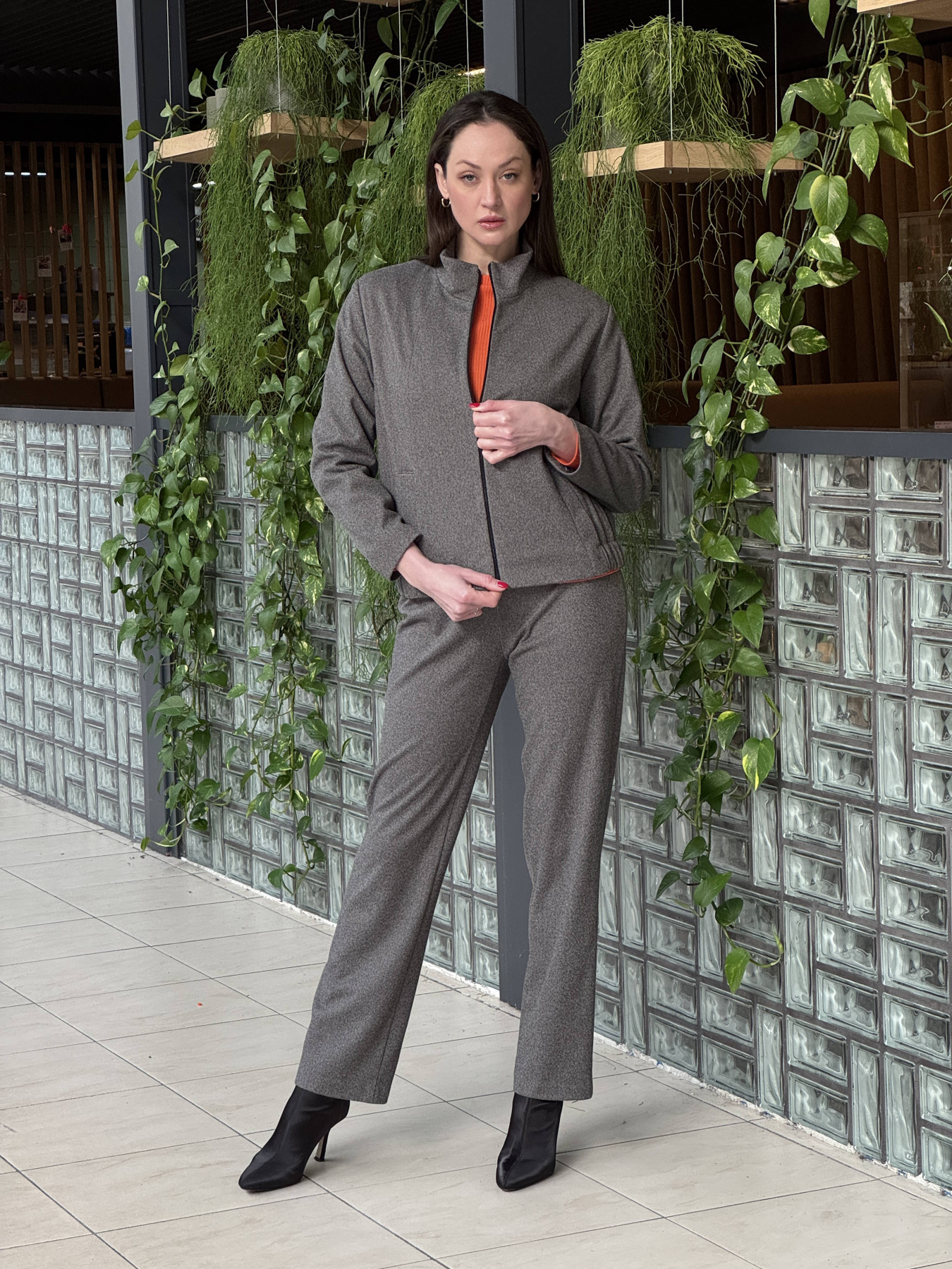 Бомбер CAT ORANGE модель 3359 Фото