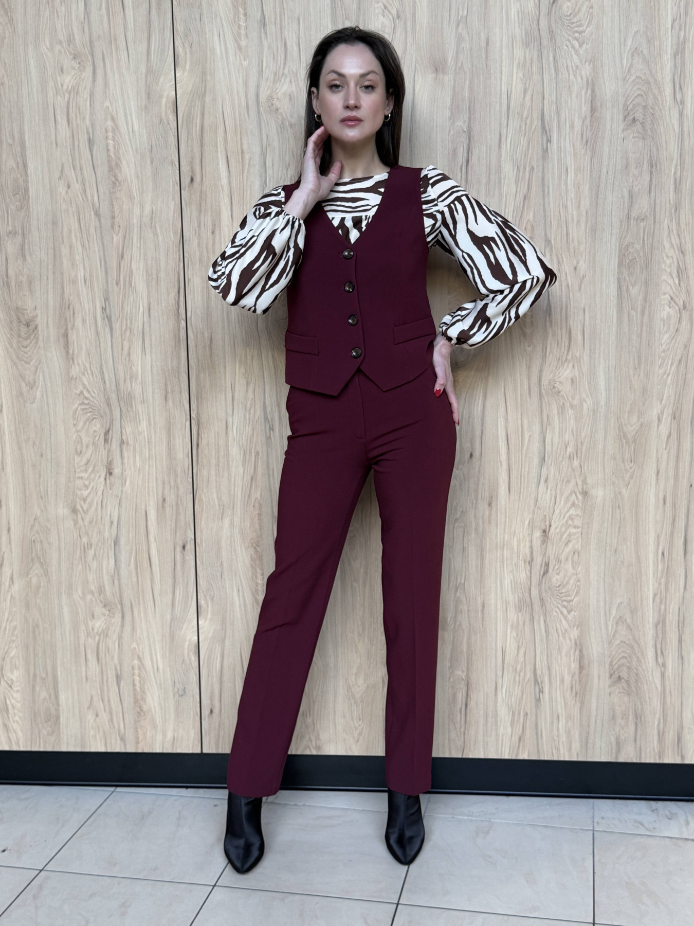 Жилет классический CAT ORANGE модель 3360 Фото