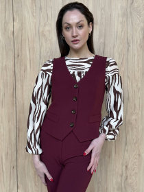 Жилет классический CAT ORANGE модель 3360 Фото