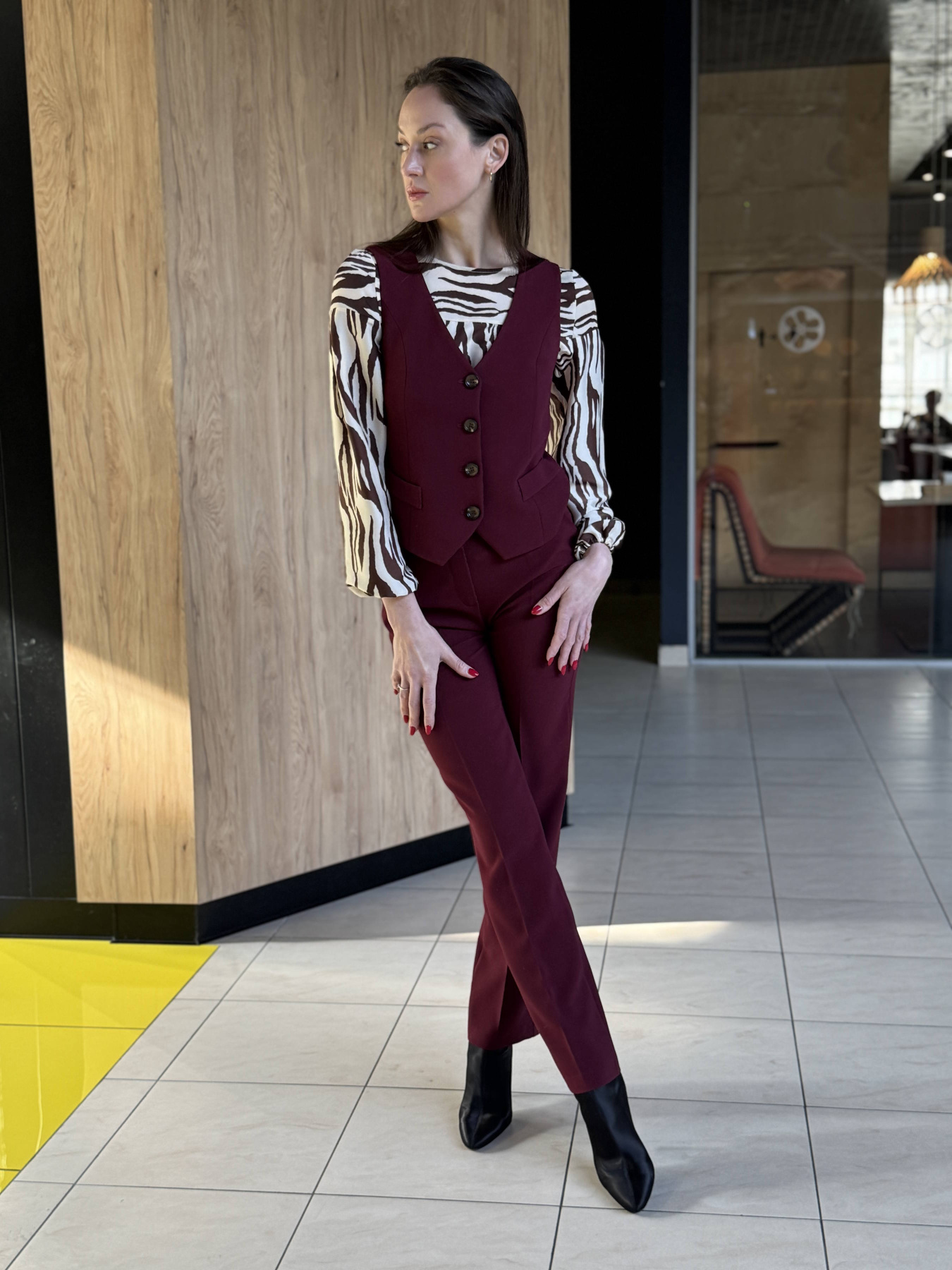 Класичний жилет CAT ORANGE модель 3360 Фото