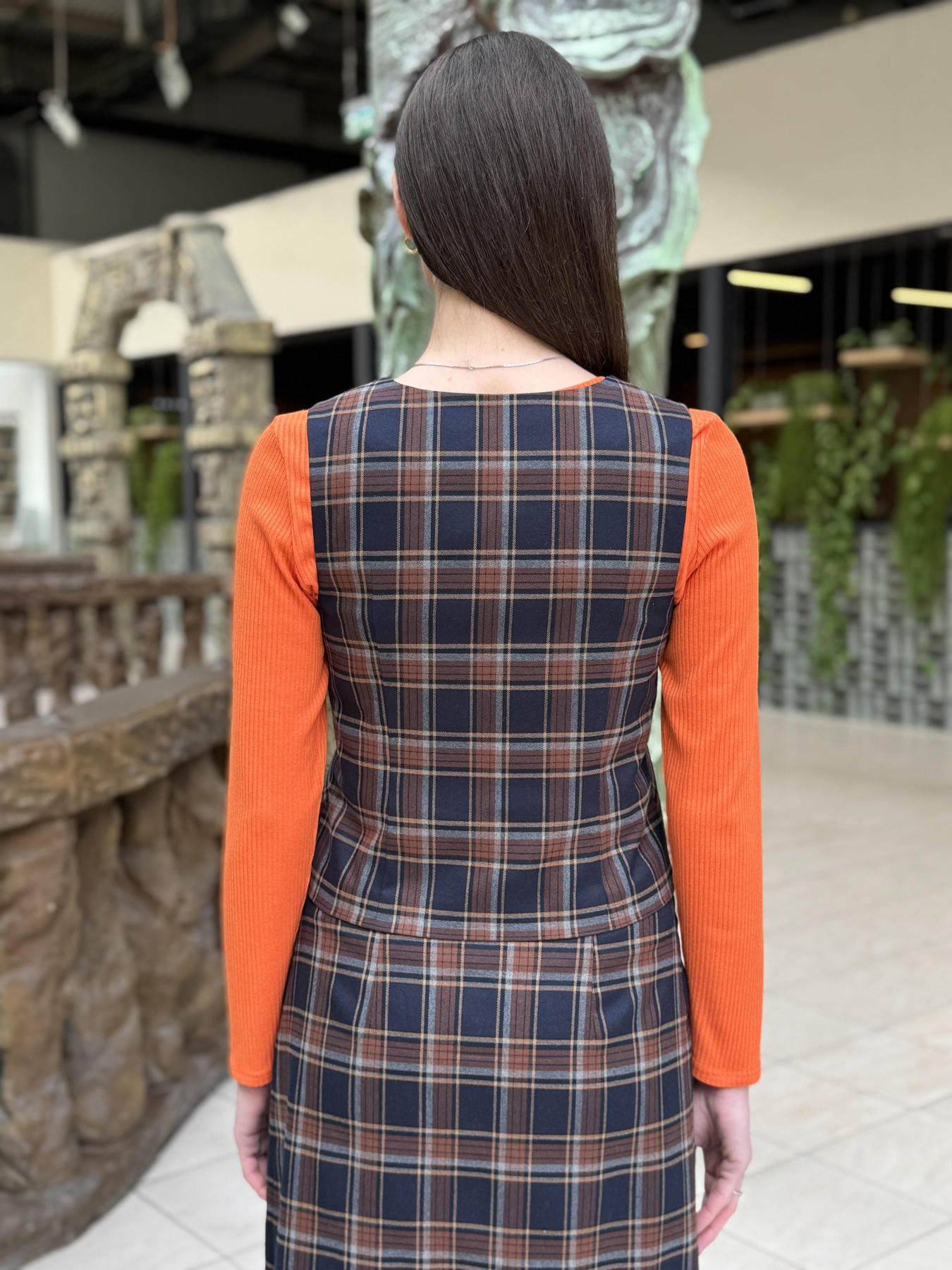 Жилет классический CAT ORANGE модель 3361 Фото