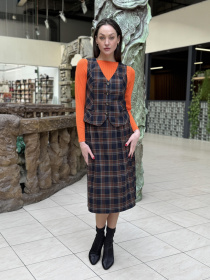 Жилет классический CAT ORANGE модель 3361 Фото