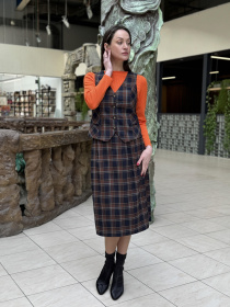 Класичний жилет CAT ORANGE модель 3361 Фото