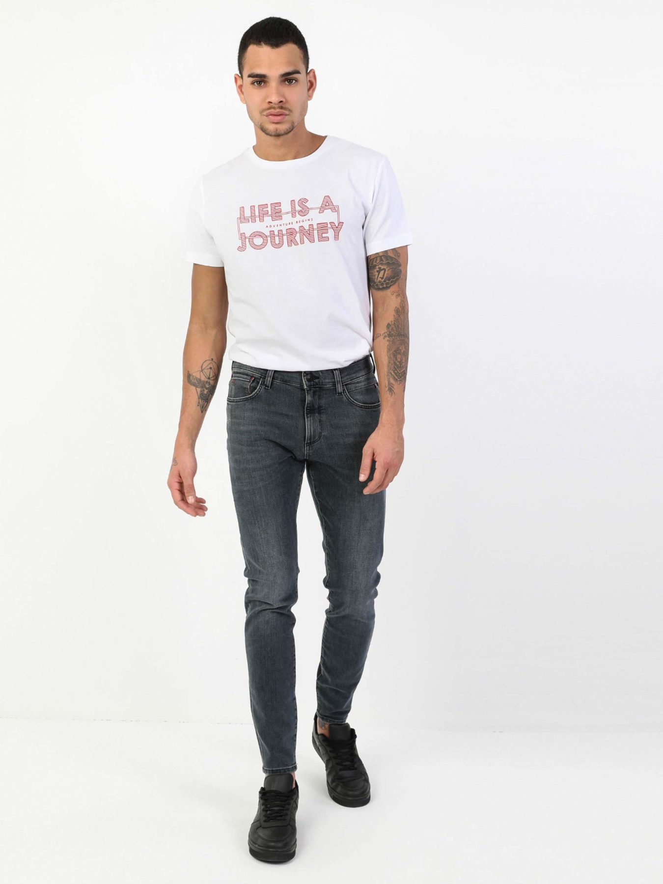 Скинни джинсы Colin’s модель CL1048616_Q1.V1_DN40814 Фото