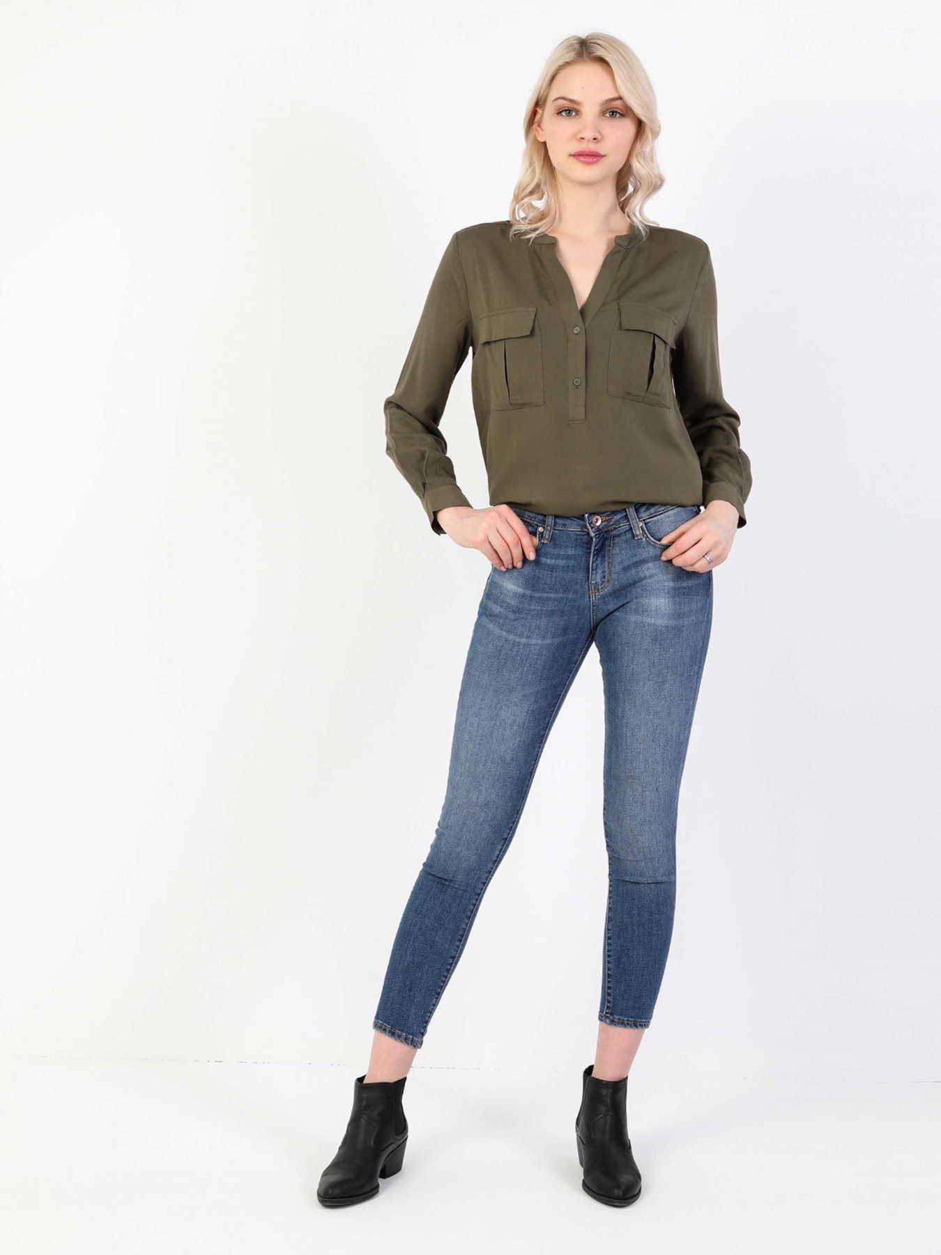 Скіні джинси Colin’s модель CL1048687_Q1.V1_DN40489 Фото