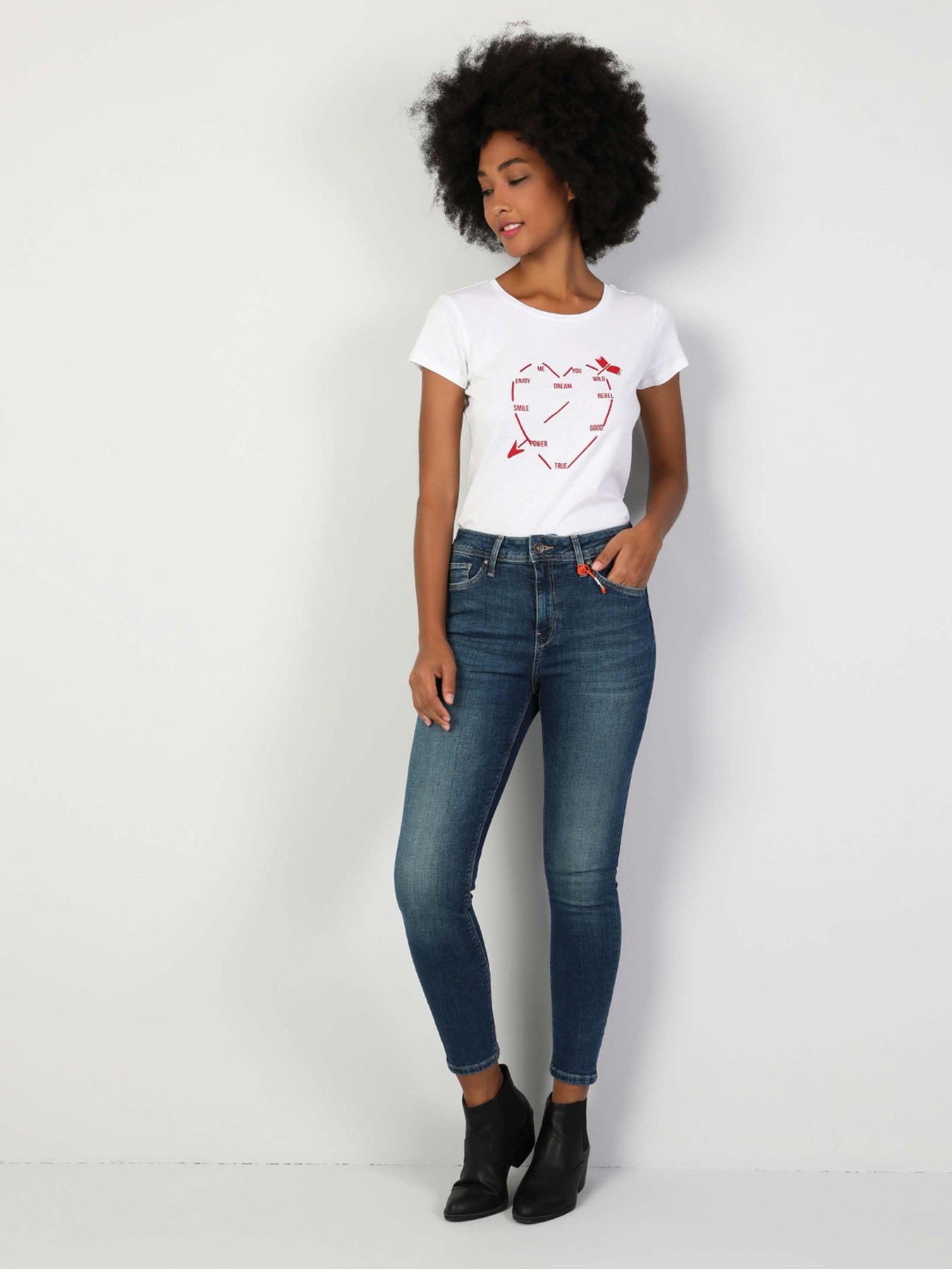 Скинни джинсы Colin’s модель CL1048683_Q1.V1_DN40900 Фото