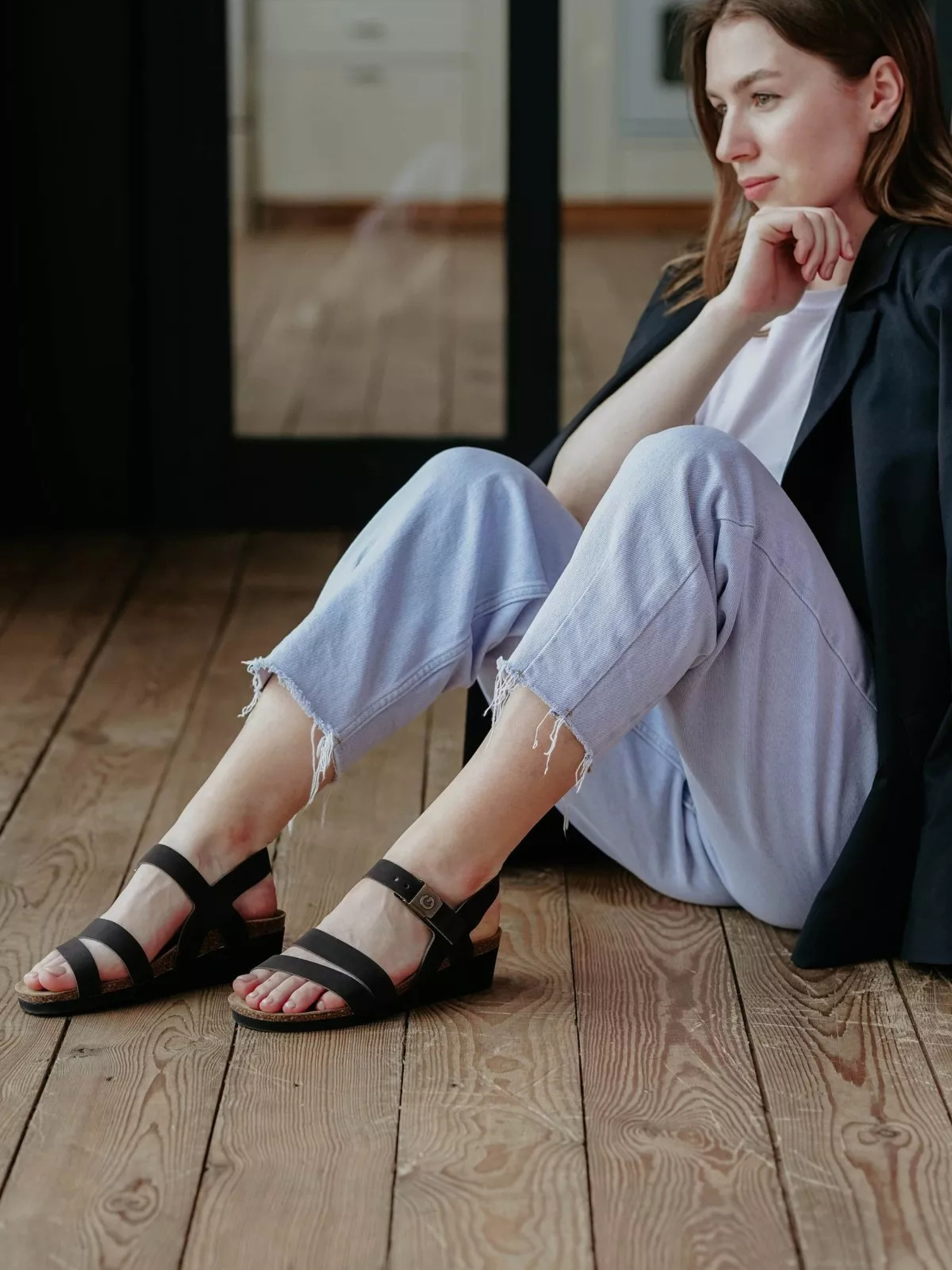 Босоніжки Grubin модель gr-126365_black Фото