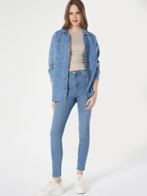 Скинни джинсы Colin’s модель CL1048828_Q1.V1_DN04470 Фото