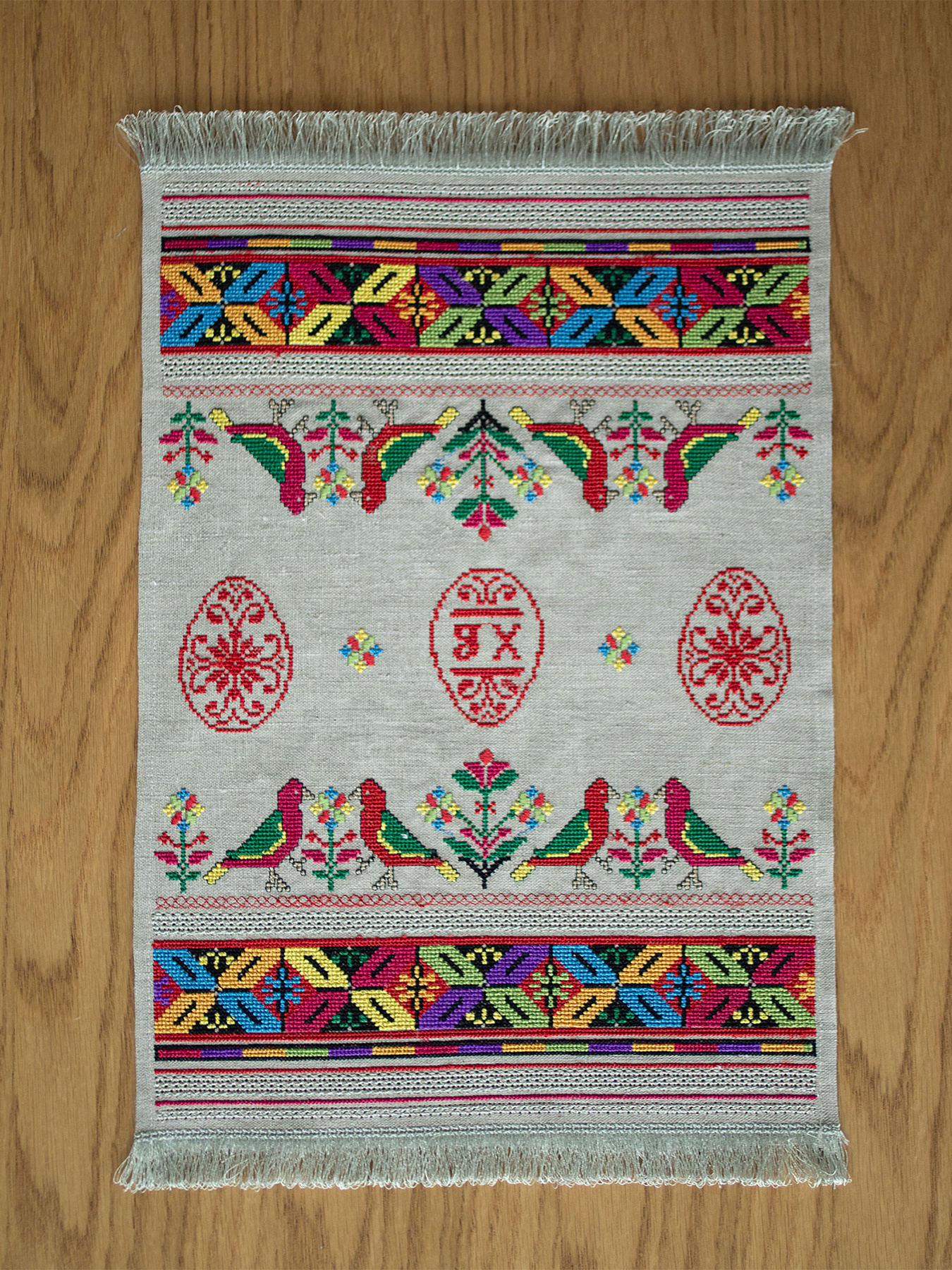 Рушник великодній бежевий Едельвіка модель 312-24-00beige Фото