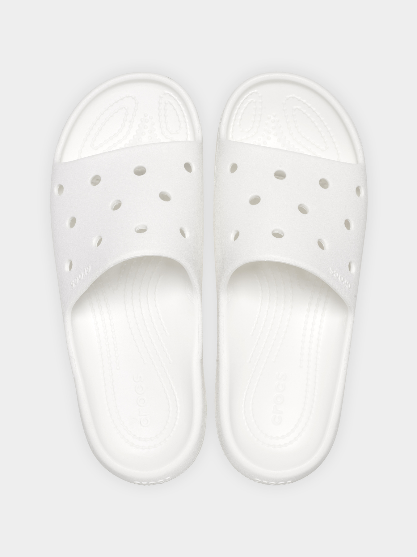 Шлепанцы Crocs модель 209401WHI Фото