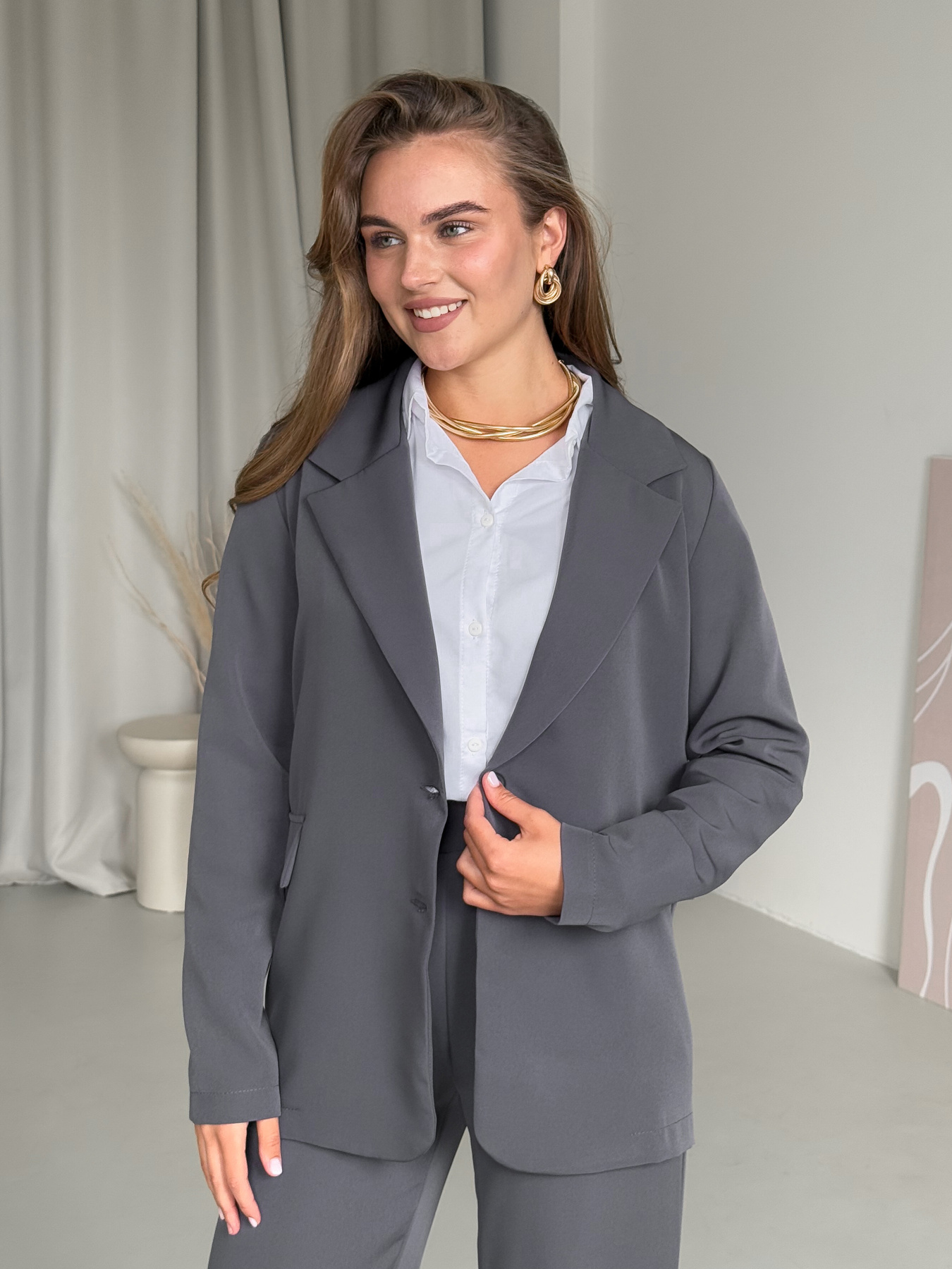 Діловий костюм Merlini модель 100001422 Фото