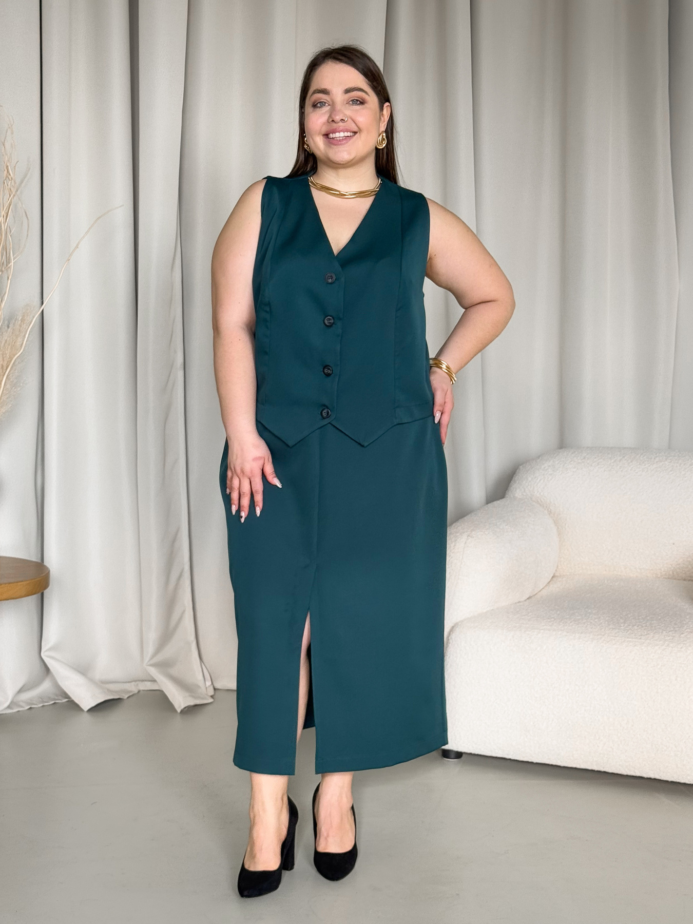 Діловий костюм Merlini модель 100001443 Фото