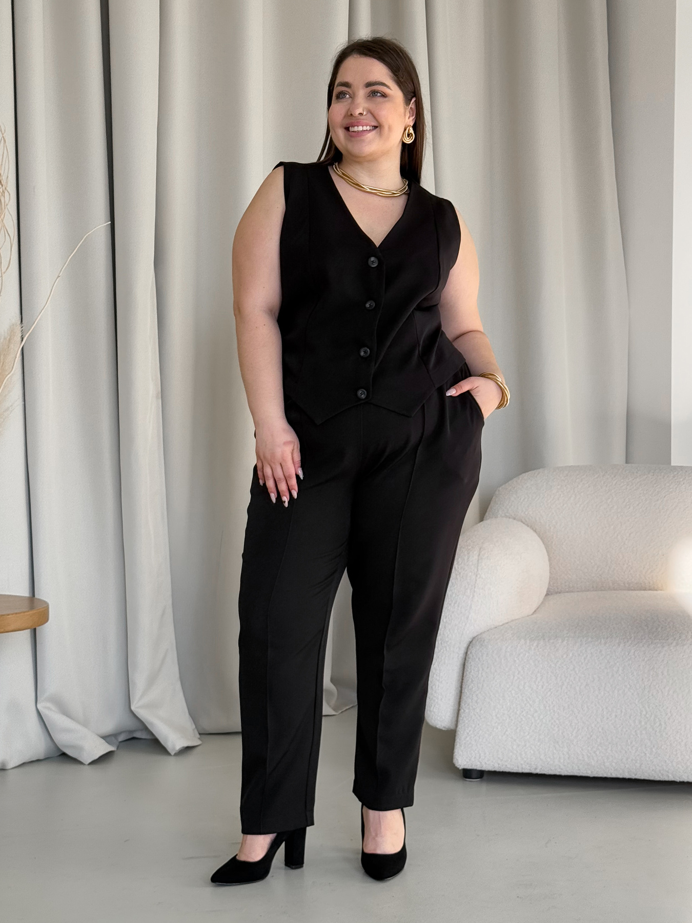 Деловой костюм Merlini модель 100001461 Фото