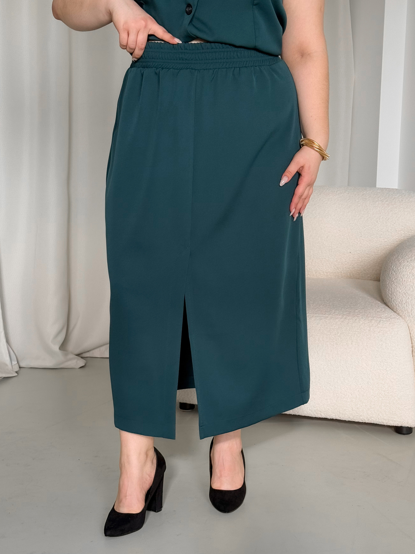 Юбка миди Merlini модель 400001443 Фото